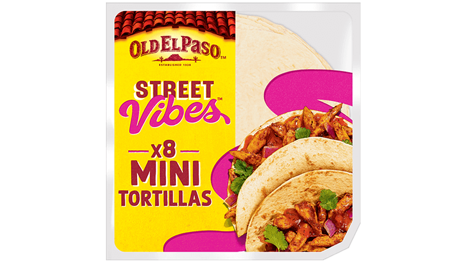 package of street vibes mini tortillas